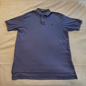 Ralph Lauren Men’s Polo Shirt Periwinkle Blue Size Large EUC